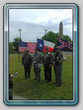 Memorial Service at Marshal Cemetery 4-2018